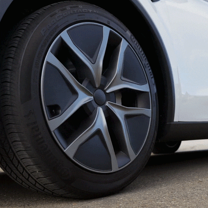 Model Y Juniper Wheel Covers 19 Inch Crossflow Wheels Hubcaps Inspired By Model Y Performance