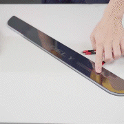 EVBASE Model Y Colorful Door Sill Protector Welcome Pedal Illuminated Door Sill For Tesla