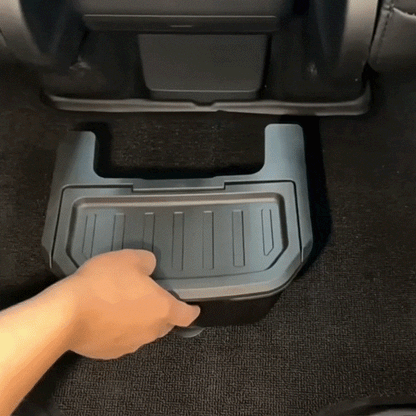 Model Y L Rear Center Console Organizer Rear Seat Storage Box Trash Can Interior Storage Accessories