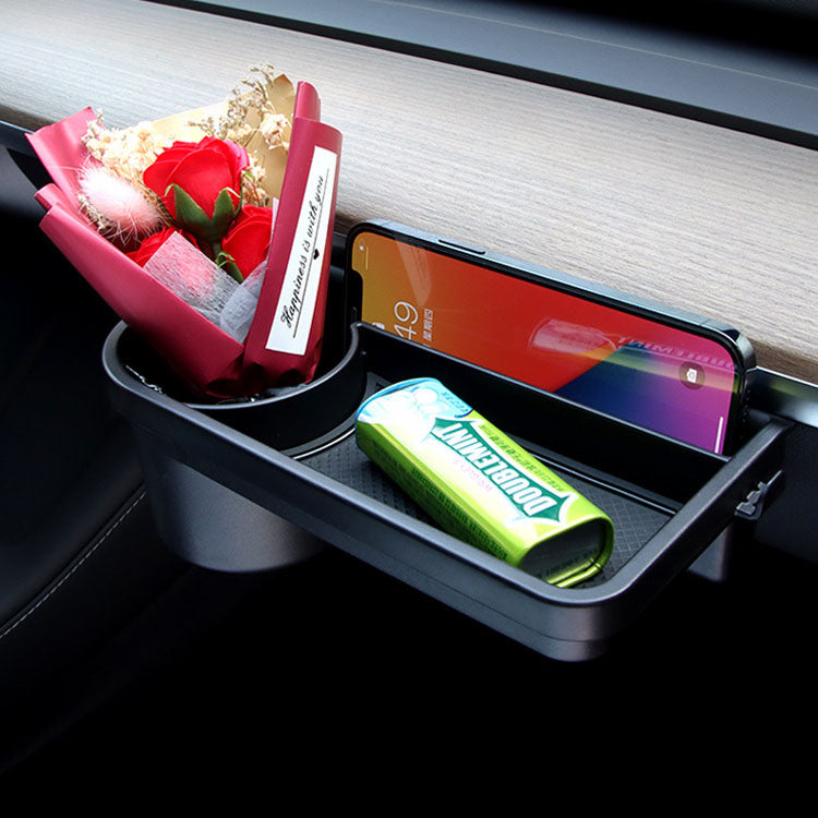 Model 3 Y Co-pilot Storage Box Glove Box Organizer for Tesla