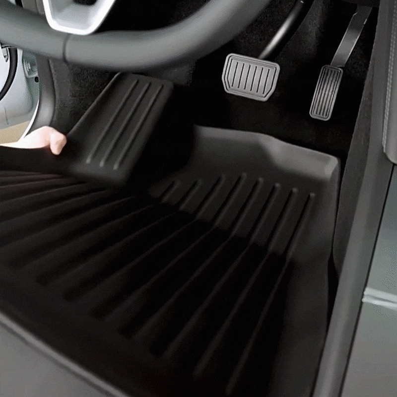Model Y L All-Weather TPE Floor Mats & Trunk Mat Cargo Liner & Seat Back Protector & Rear Bumper Guard Set