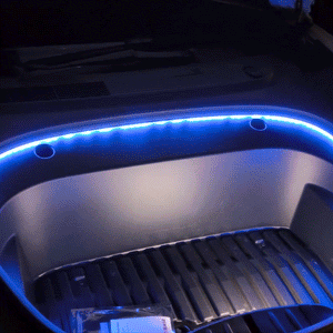 Tesla Frunk LED Light Strip for Model 3 Y X S Ambient Light With Remote App Control
