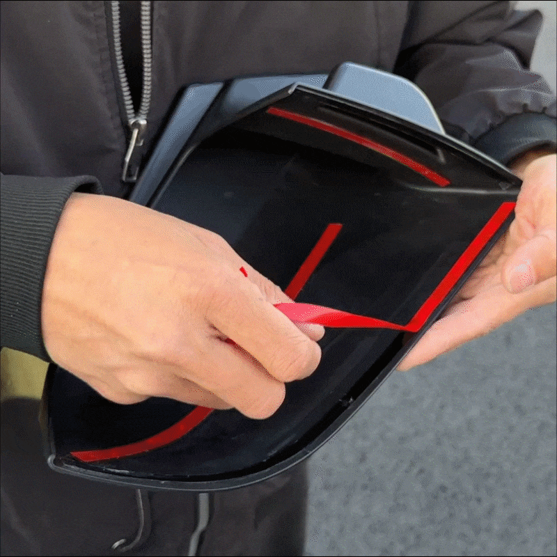 Model Y Side Mirror Cover Cyber Style Rear View Mirror Cap Protective Overlay