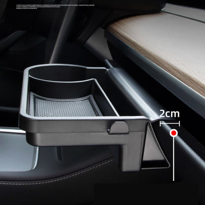 Model 3 Y Co-pilot Storage Box Glove Box Organizer for Tesla