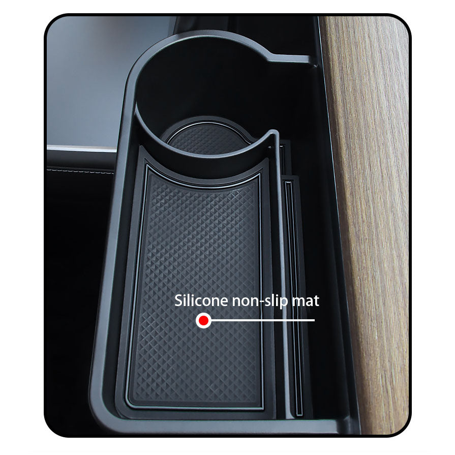 Model 3 Y Co-pilot Storage Box Glove Box Organizer for Tesla