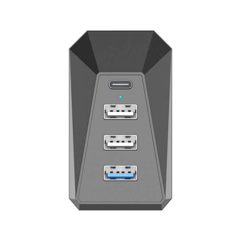 Model 3 Y Glove Box USB Hub Cybertruck Style 4-in-1 USB Hub Tesla Docking Station for Tesla