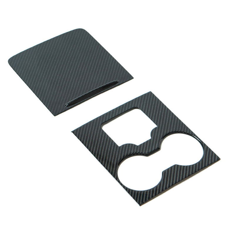 Model Y 3 Carbon Fiber Interior Accessories Center Console Trim Panel Cover for Tesla