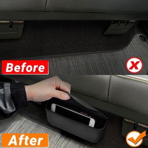 Rivian R1T R1S Under Seat Storage Box Rear Seat Organizer Back Seat Tray