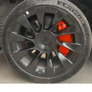 EVBASE Brake Caliper Cover Caliper Protector Fit for Tesla Model 3 / Y 18/19/20 inch