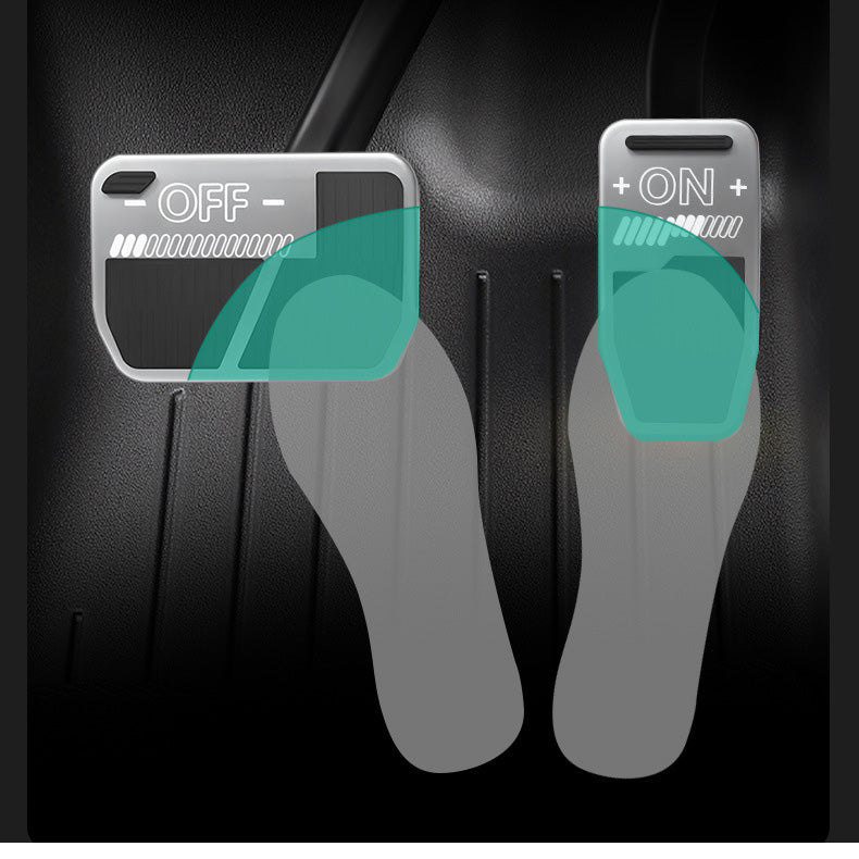 New Brake Pedal Covers Model 3 Y Non-Slip Performance Foot Silver Pedal Covers for Tesla