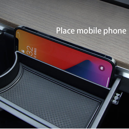 Model 3 Y Co-pilot Storage Box Glove Box Organizer for Tesla