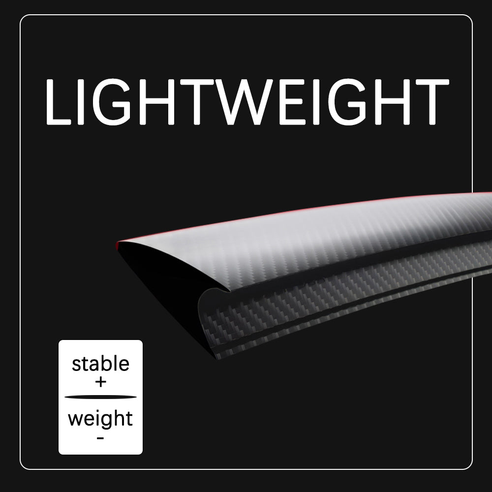 New Red Spoiler Carbon Fiber Model Y/3 Real Carbon Fiber Spoiler for Tesla