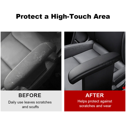 Model Y L Second-Row Armrest Silicone Protective Covers
