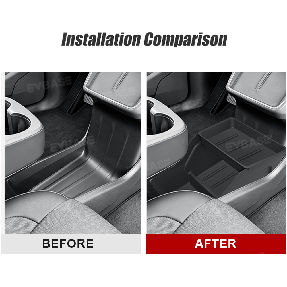 Model Y Juniper Standard Lower Center Console Organizer Under Console Storage Tray 2.0