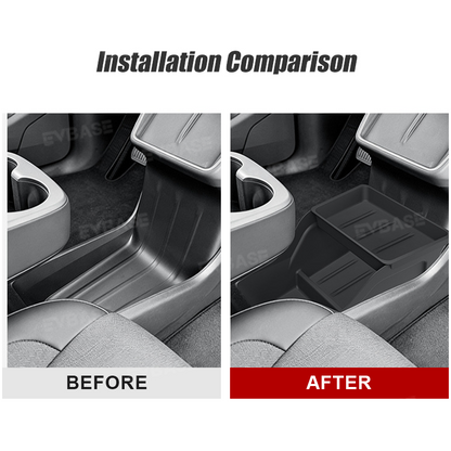 Model Y Juniper Standard Lower Center Console Organizer Under Console Storage Tray 2.0