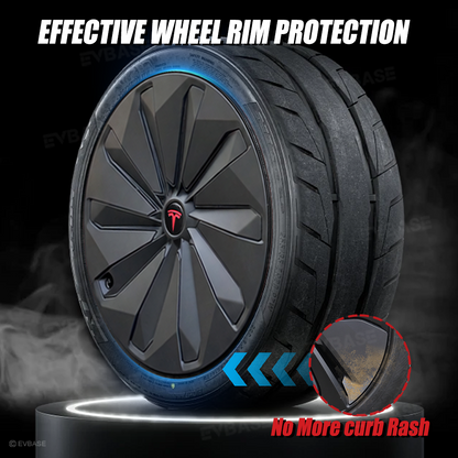 Model Y Juniper Wheel Covers 19 Inch Aero Turbine Style Hubcaps
