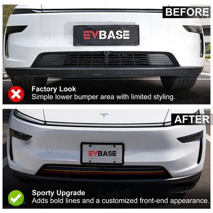 Model Y Juniper Front Bumper Lower Grille Trim Mesh Grille Decorative Cover Exterior Styling Upgrade