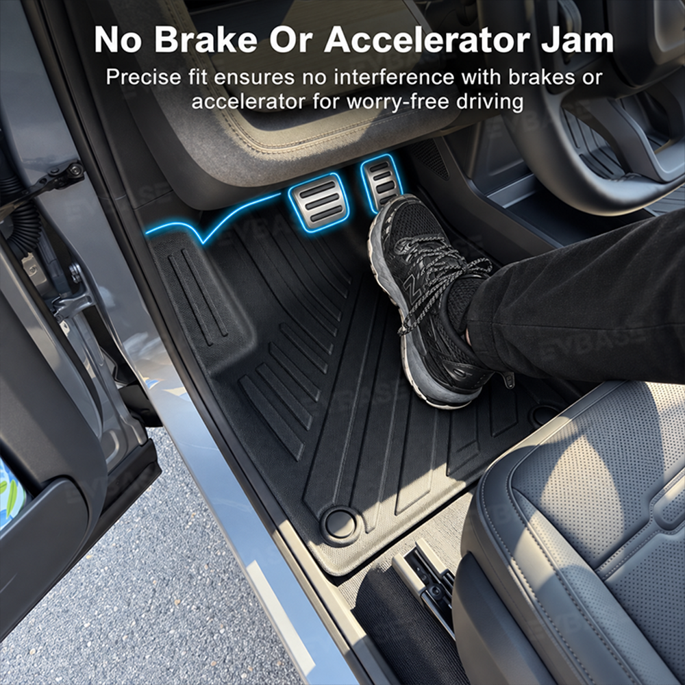 All Weather Floor Liners & Cargo Liners Frunk Mat &Trunk Mat &Rear Seat Back Protector Set for Rivian R2 Waterproof Non-Slip Protection Covers