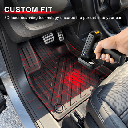 All Weather Floor Liners & Cargo Liners Frunk Mat &Trunk Mat &Rear Seat Back Protector Set for Rivian R2 Waterproof Non-Slip Protection Covers