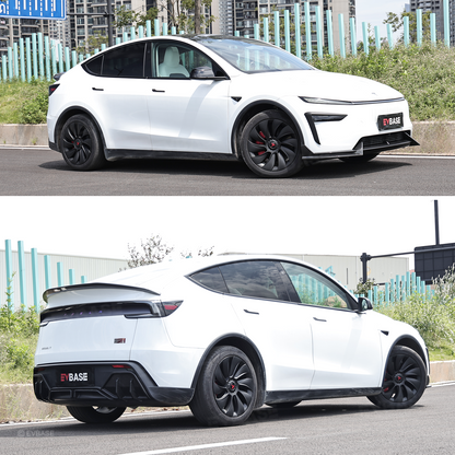 Model Y Juniper 19 inch Wheel Covers Überturbine Style Matte Hubcaps for Tesla Crossflow Wheels
