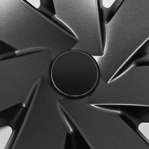 EVBASE Tesla Model Y Wheel 19-Inch Hub Cap ABS Replacement Wheel Cover Set of 4 Matte Black Tesla Accessories