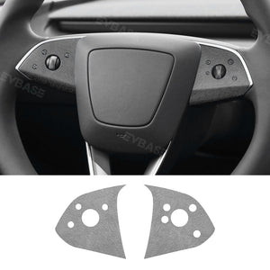 Model 3 Highland Real Alcantara Steering Wheel Cover Wrap Tesla Interior Accessories