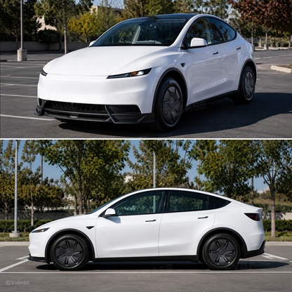 Model Y Juniper Front Bumper Lip Spoiler Fascia Splitter Sporty Style for Tesla Body Kit