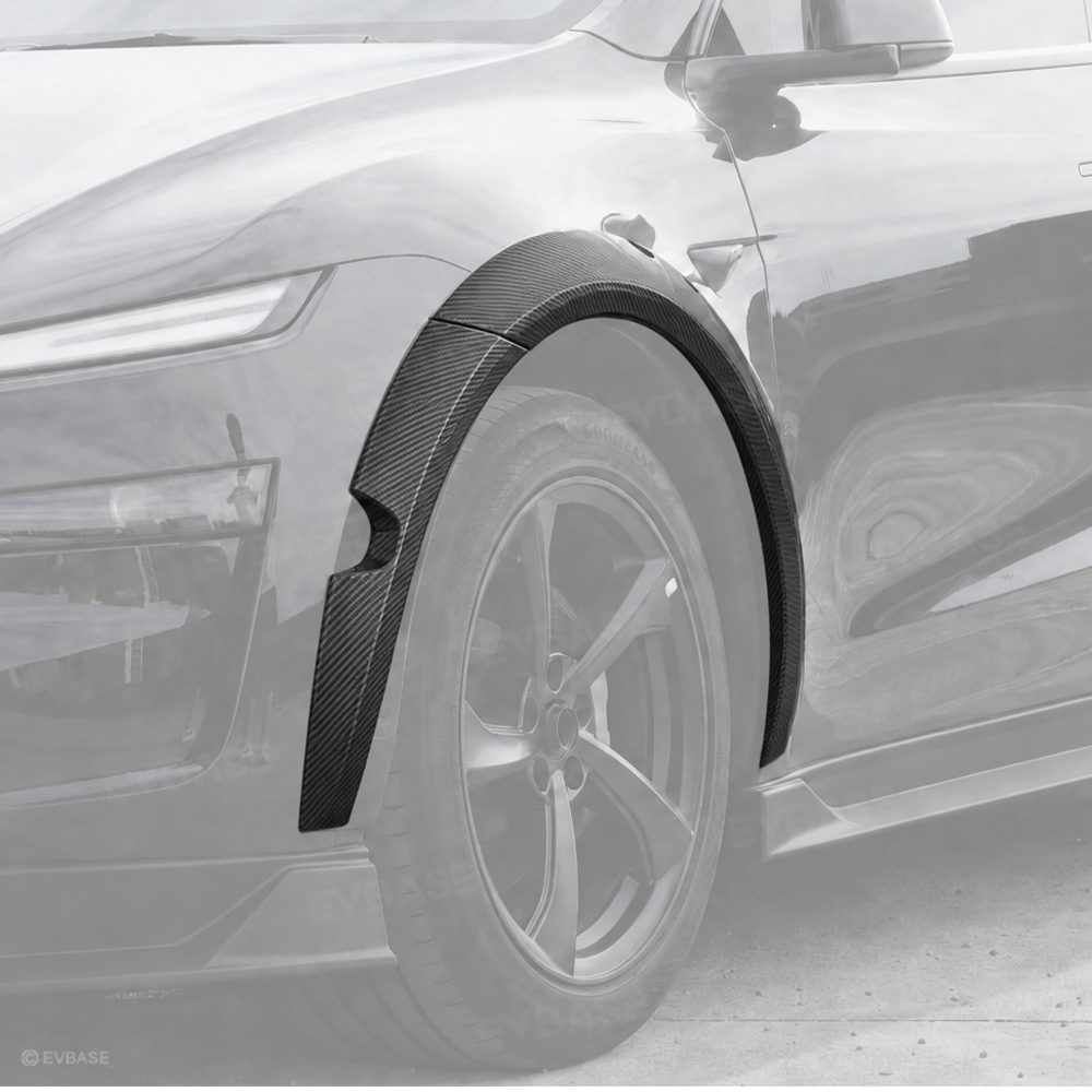 Model Y/ Y Juniper Wide Body Fender Flares Wheel Eyebrow Arch Trim Kit