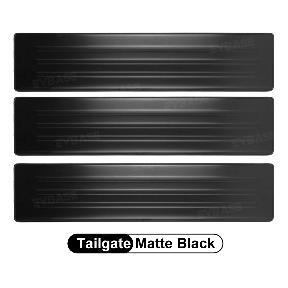 Cybertruck Rear Bumper Tailgate Protector Stainless Steel Tailgate Top Cover Rear Bumper Guard Step Plates