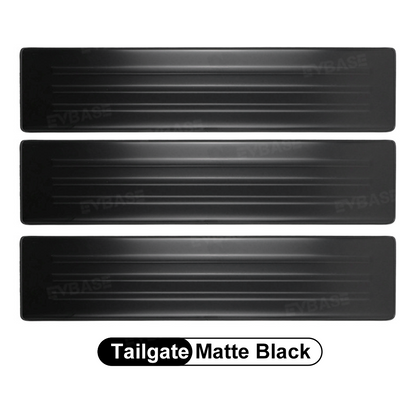 Cybertruck Rear Bumper Tailgate Protector Stainless Steel Tailgate Top Cover Rear Bumper Guard Step Plates