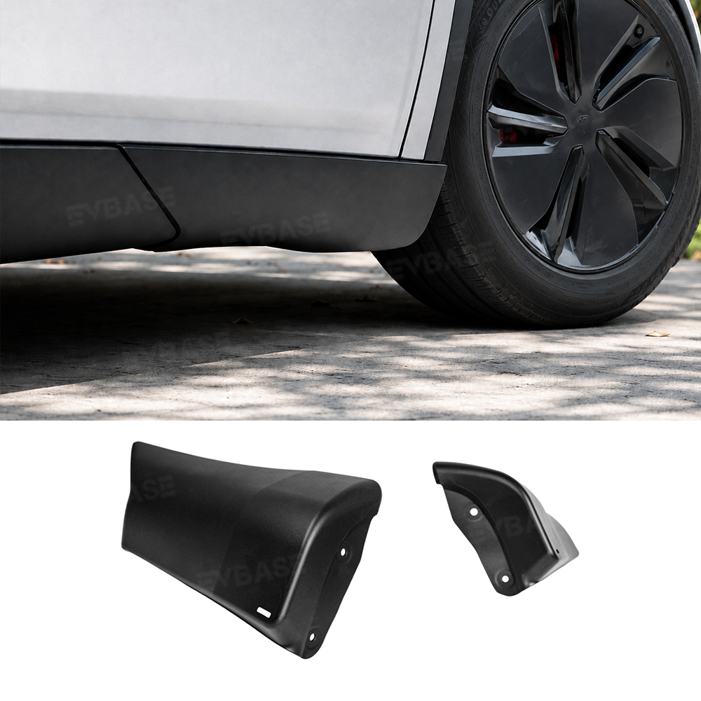 Model Y Juniper Front & Rear Mud Flaps Corner Guards OEM-Style Splash Guards Corner Protectors
