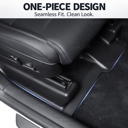 Model Y L Seat Slide Rail Anti-Kick Guard Under-Seat Full Coverage Protector Pad