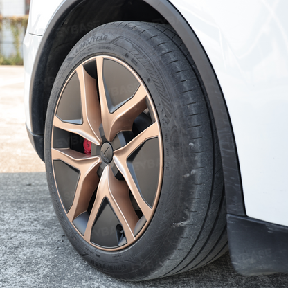 Model Y Juniper Wheel Covers 19 Inch Wheels Hubcaps Performance Look