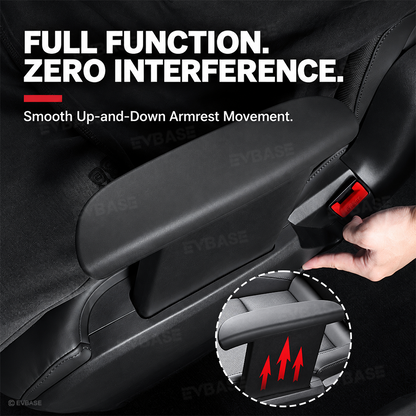 Model Y L Second-Row Armrest Silicone Protective Covers