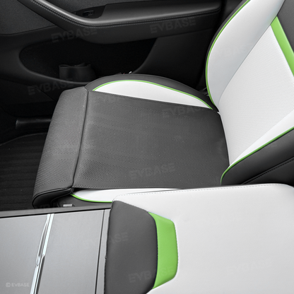 Front Seat Leg Support Cushion Nappa Leather for Tesla Model Y/ Y Juniper & Model 3/ 3 Highland