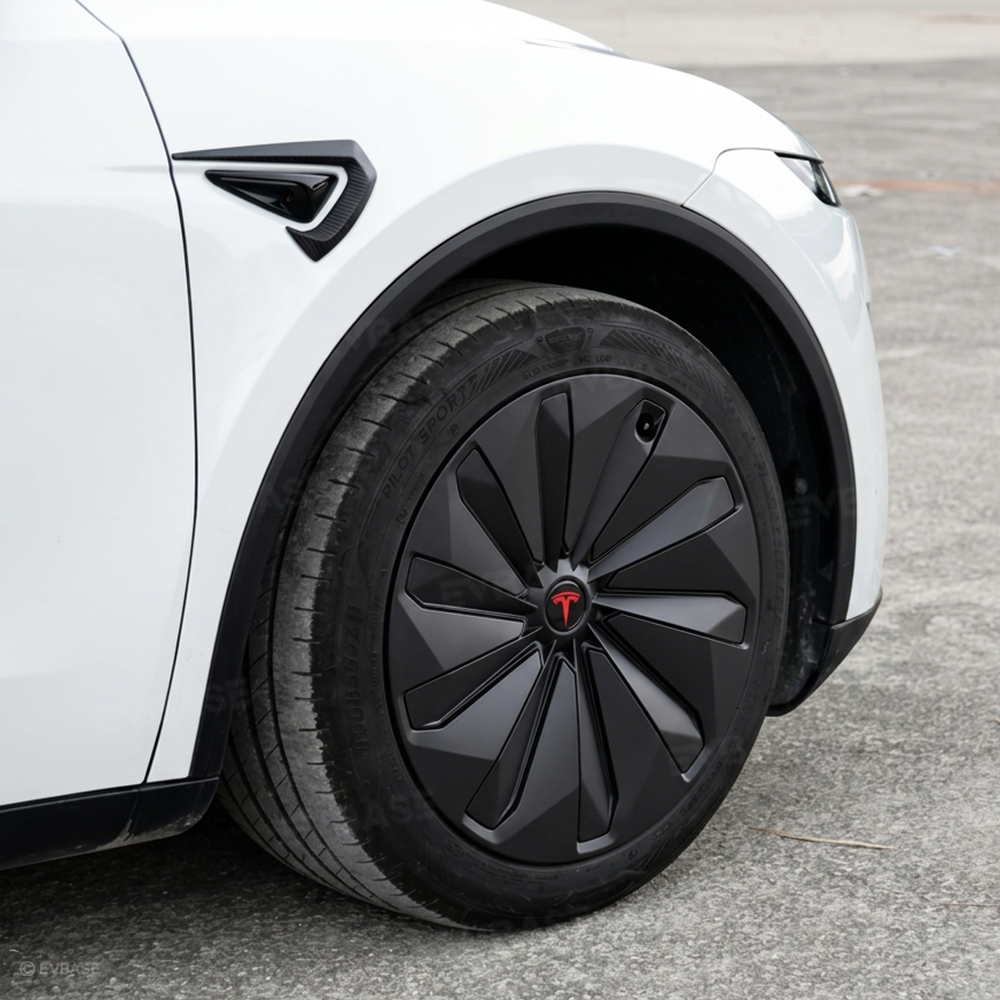 Model Y Juniper Wheel Covers 19 Inch Aero Turbine Style Hubcaps