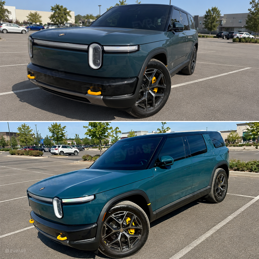 Front Bumper Tow Hook Covers for Rivian R2 Silicone Tow Hooks Protector