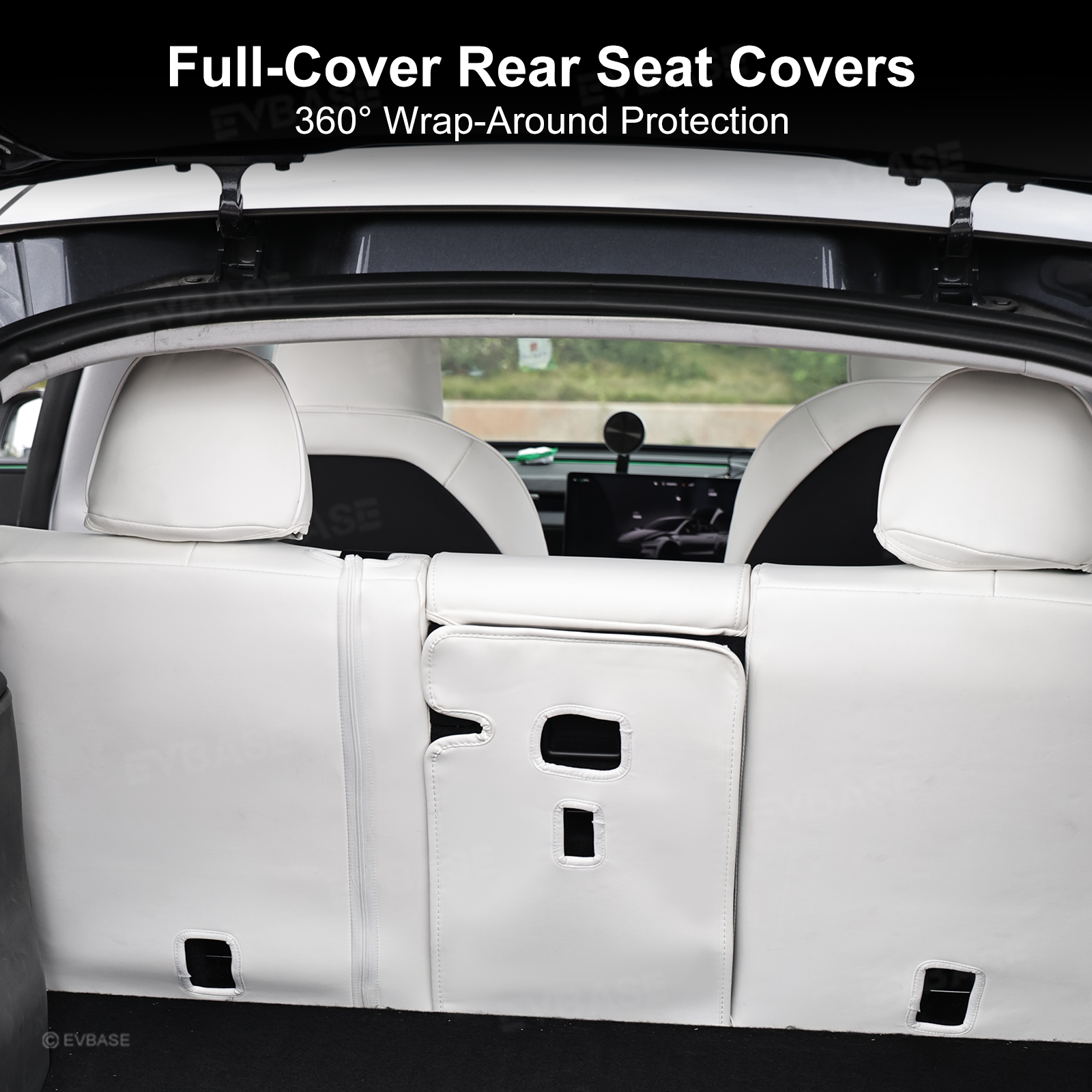 Model Y/ Y Juniper Seat Covers NAPPA Leather Seat Protector Full Set Airbag Compatible