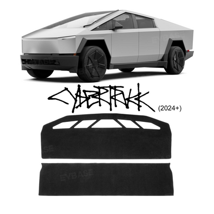 Cybertruck Dash Cover Anti-Glare Sun Protection Suede Dashboard Mat