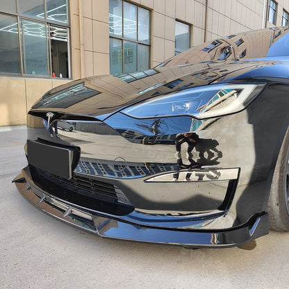 Model S Front Bumper Lip ABS Splitter Performance Spoiler Racing Style For Tesla