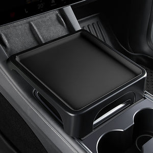EVbase Tesla Eating Desk Table Center Console Tray For Model 3 Model Y （2018~2023）