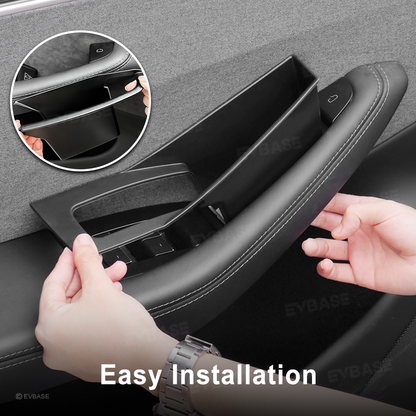 Model Y Juniper /3 Highland Door Handle Organizer Door Pull Handle Storage Box 4PCS for Tesla