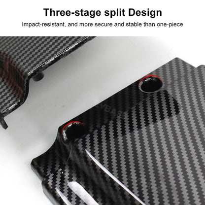 Model 3 Highland Front Bumper Lip ABS Splitter Front Apron Body Kits Spoiler Fascia 3-Stage For Tesla