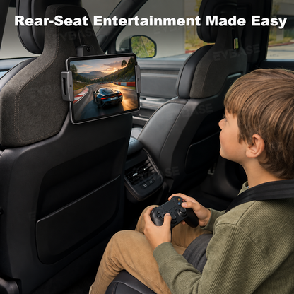 Back Seat Phone & Tablet Mount Anchor for Rivian R1T/ R1S/ R2 Magnetic Ball Mount Holder