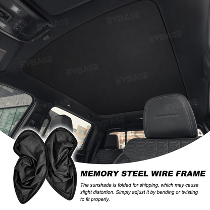 Roof Sunshade for Chevrolet Silverado EV RST/GMC Sierra EV Denali Reflective UV Heat Blocker Sun Protection Sun Visor