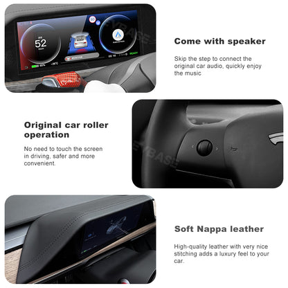 Model 3/Y 8.9 Inch Dashboard Screen Inspired By Model X Head Up Display Instrument Cluster for Tesla