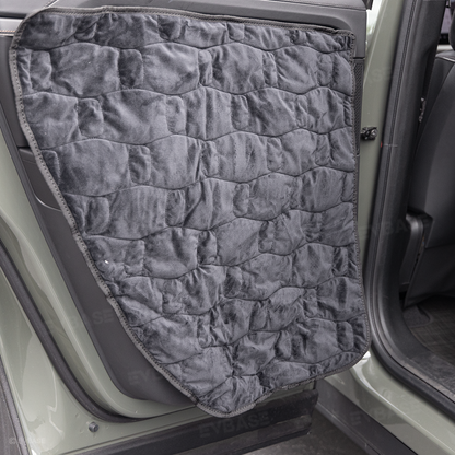 Pet Mat Liner Rear Seat Cargo Cover for Rvian R2 Waterproof Dog Seat Hammock with Mesh Window