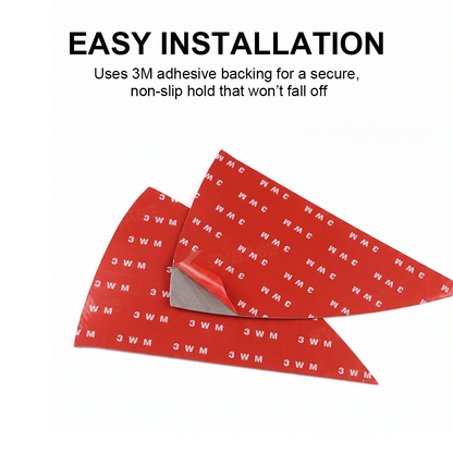 Model Y Juniper Dashboard Side Panel Trim Cover Real Carbon Fiber Front Door Slot Overlay