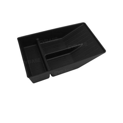 Model Y Juniper Standard Center Console Armrest Organizer Tray TPE Non-Slip Storage Box