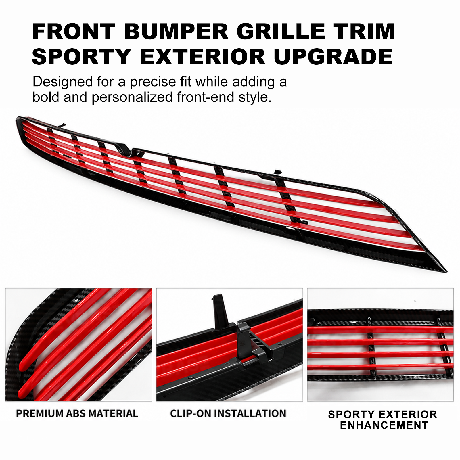Model Y Juniper Front Bumper Lower Grille Trim Mesh Grille Decorative Cover Exterior Styling Upgrade